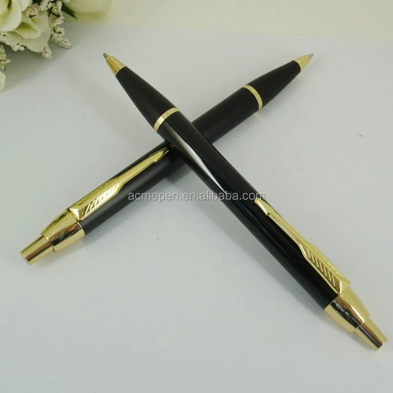 Acmecn Classic Metal Ballpoint Pen Famous Brand Style Propelling Ball
