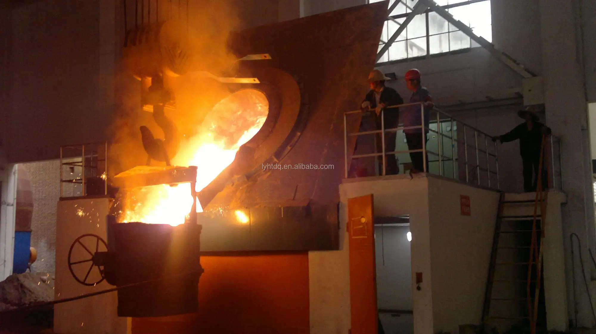 steel scrap melting furnace
