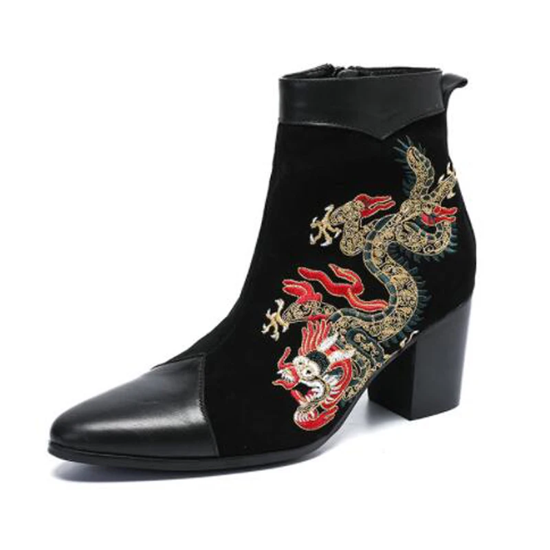 botas de vestir para caballero