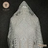 Heavy Handwork Lace Fabric Unique Lace Fabric For Evening