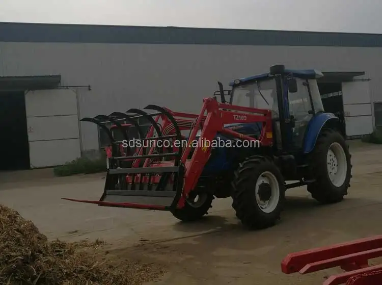 Hot Sale Agricultural Tractor Front End Loader With Grapple Bucket