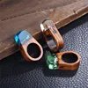 Transparent volcanic wood ring personalized fashion design jewelry street shooting rings