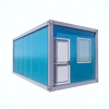 Flat pack portable storage container/self storage/sandwich panel flatpack container house for living