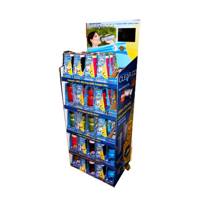 Leader Display High Costeffective Small Water Bottle Display Stands
