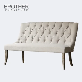 Outdoor Modern Design Two Seat Sofas High Back Seater Wooden Sofa Product On