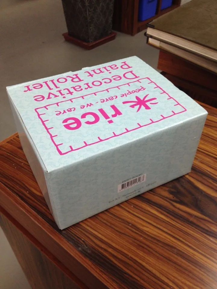 6" Dark Blue Foam Paint Roller Multifunctional Selfpainting Automatic Painting Roller Machine 6