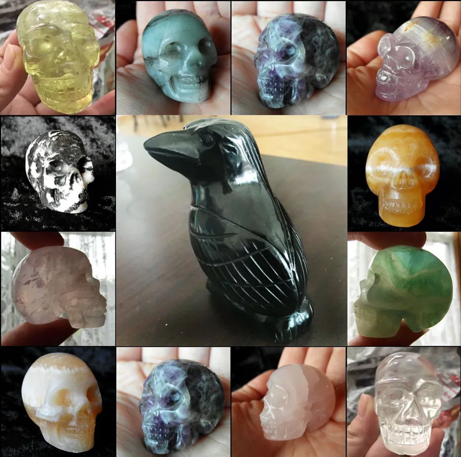 quartz crystal skulls for sale