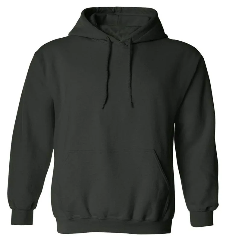 Global Blank Lightweight Hooded Fleece Pullover Sweatshirt Active Hoodies for Men /& Women