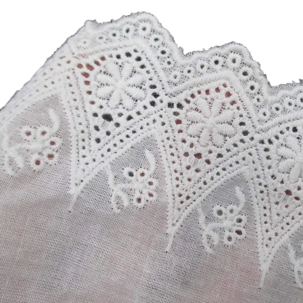 cheap ruffled lace trim