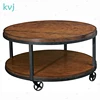/product-detail/kvj-7679-antique-industrial-retro-round-iron-wood-coffee-table-60685207375.html