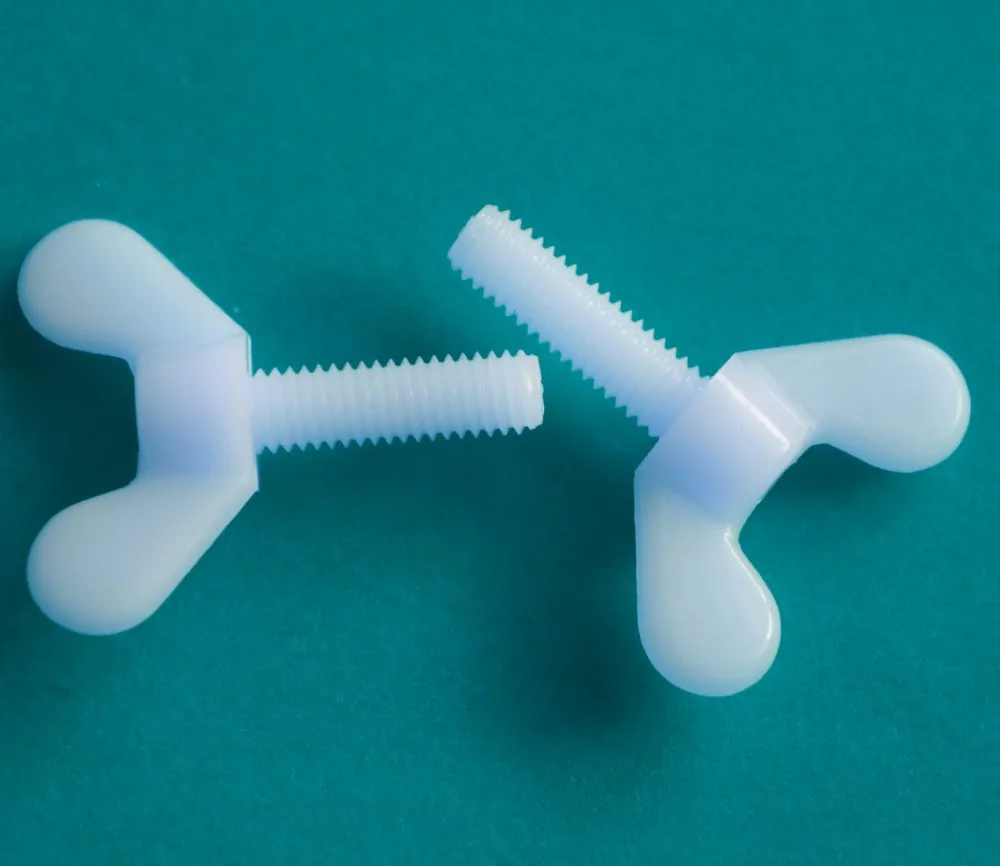 Plastic Polyamide Nylon Pa66 Wing Screw Plastic Butterfly Screw Buy