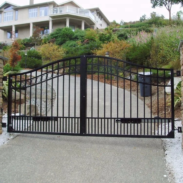 Double Out Swing Wrought Iron Garden Gate Used Fence Gate For Sale Buy Gate Gate Fencen Gate Fence Gate Product On Alibaba Com