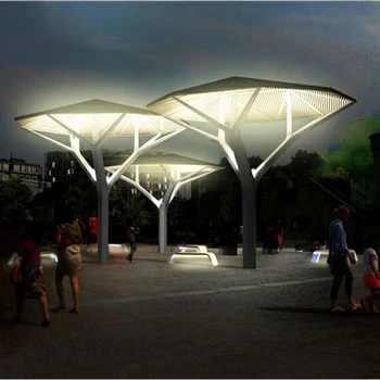 The Light Tree Metal Sculpture For Urban Decoration - Buy ...