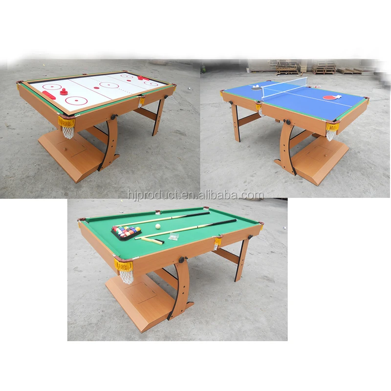 3 Plegable Barato Multi 1 De Juego plegable Juego En Función Pie Mesa Fabricación Buy Pingpong Piscina Y de Con c45Aq3jSRL