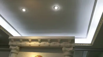 Plaster Ceiling Moldings Decoration Materials To Held With Led