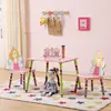 Colorful wooden chairs for functions used school furniture wooden chairs kids study table chair