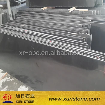 China Cheap Absolute Black Granite Mongolia Black Granite Floor