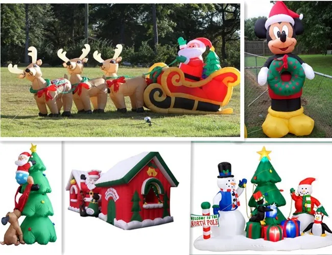 Outdoor Christmas Decorations Large Lowes Christmas Inflatables