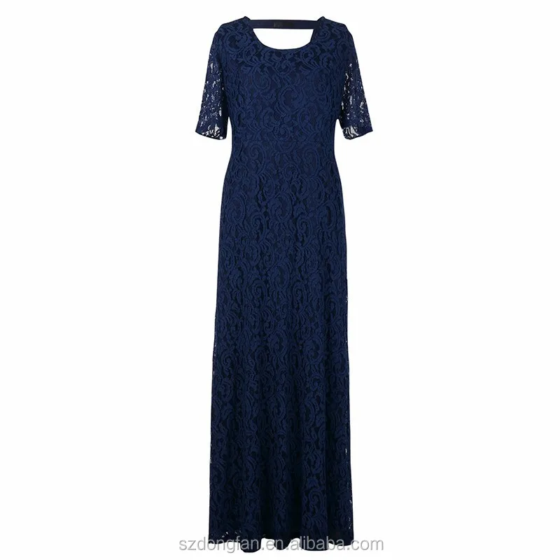 lace long frocks