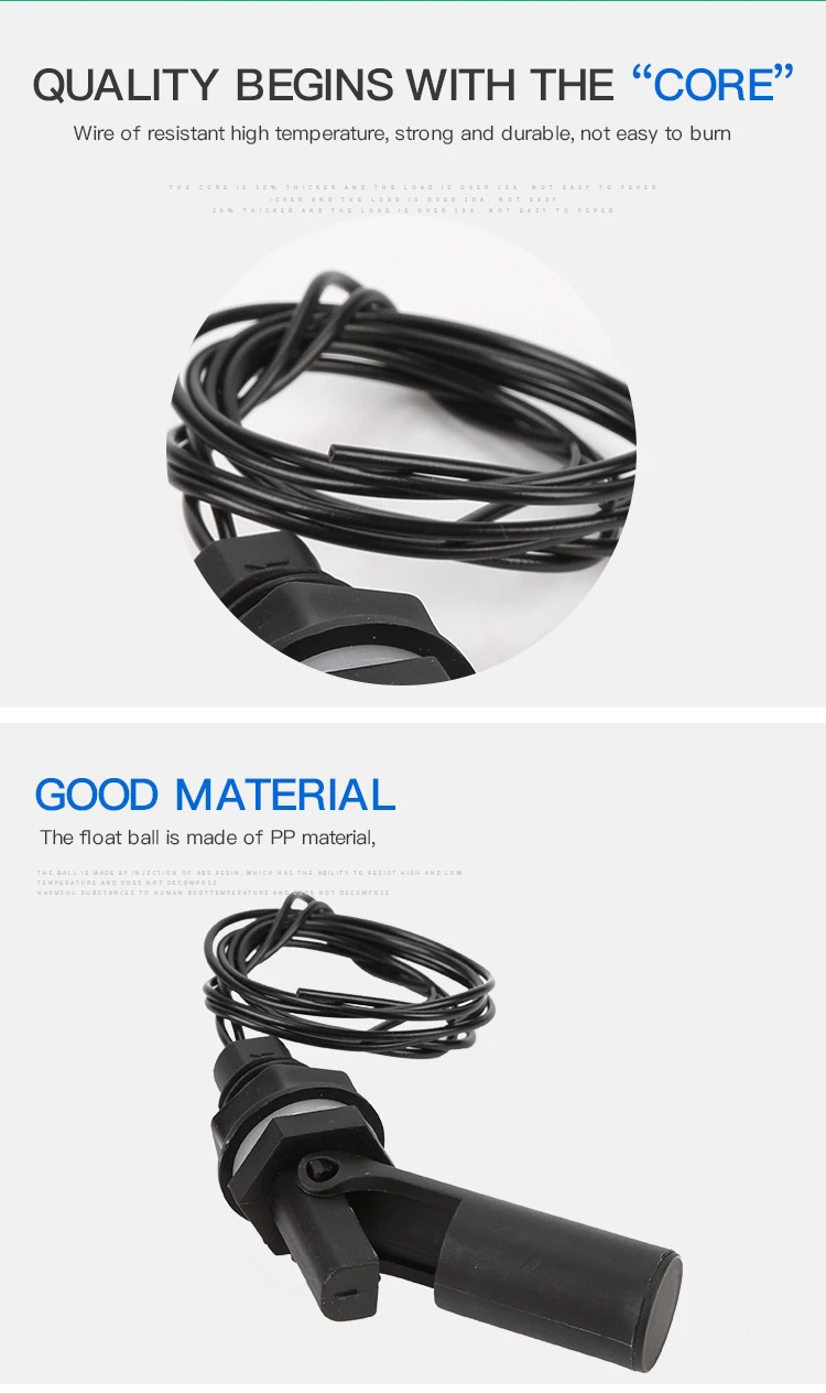 water level sensor switch,magnetic float switch,float level switch