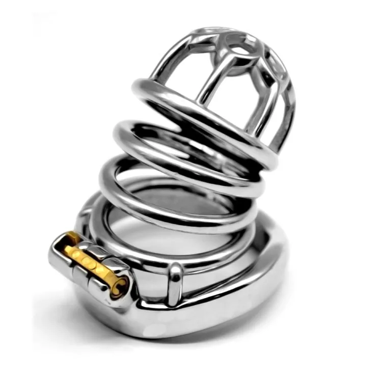 Frrk 67mm 304 Stainless Steel Lock Penis Cage With Keyholder Male