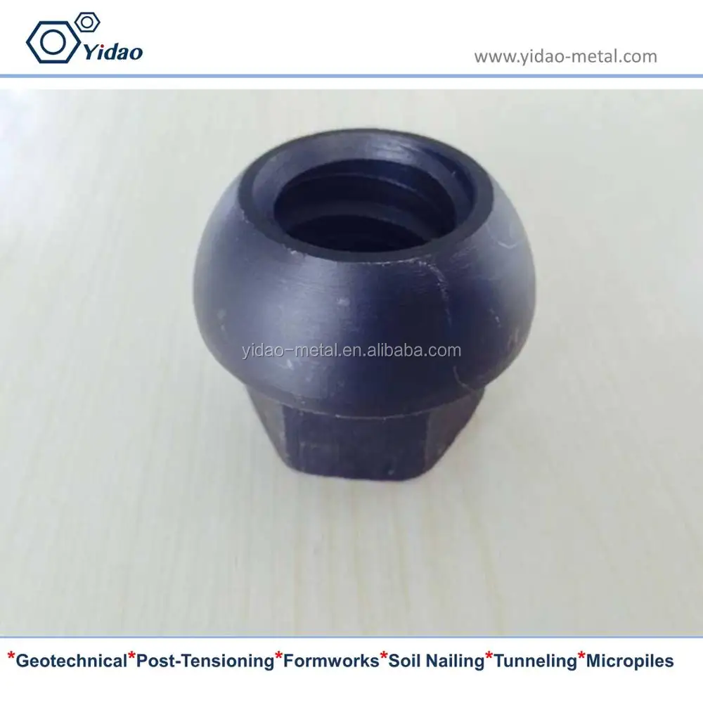 dome nut for rock bolt