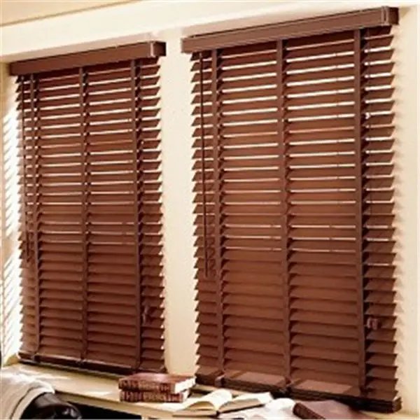 wooden blinds