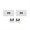 48*24mm USB amplification wall plate switch for CAT5E CAT6 Network CABLE USB amplification signal transmission