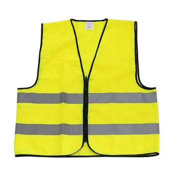 100% Polyester Security Guard Reflective Safety Vest - Buy Polyester ...