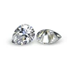 Wholesale Moissanite 6*8mm Pear Shape Old Mine Cut G White Synthetic Gemstone forJewelry gift
