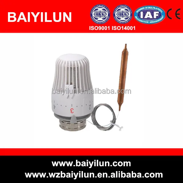 2m thermostatic head with remote liquid sensor