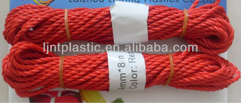 3 strand PE fishing rope