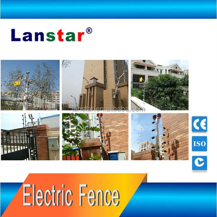 Lanstar Electric Fence Walltop Security Electric Fence Energizer Lx