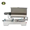 JYD Hopper Filler Sauce Filling Machine With Mixing Hopper, Jar Honey Peanut Butter Chocolate Granules Filler