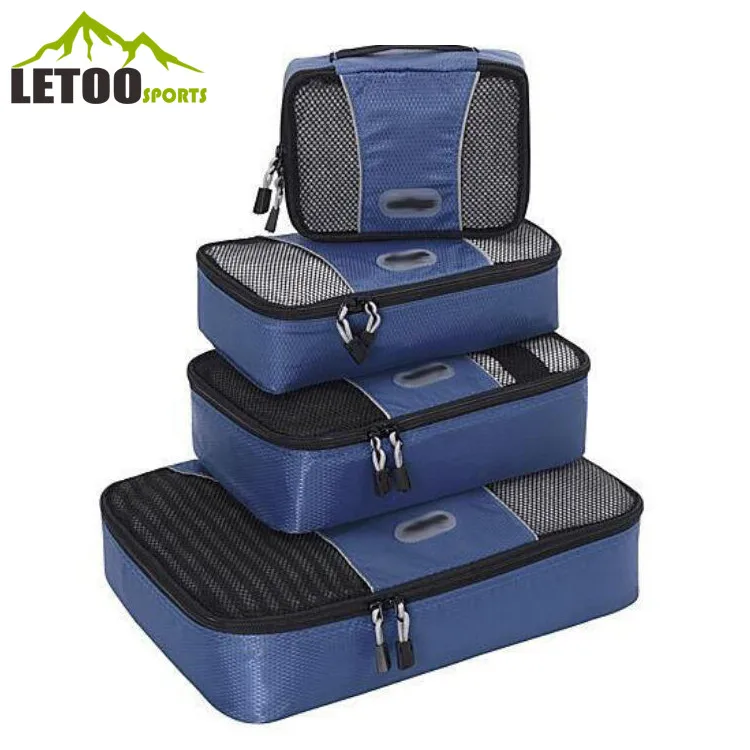 double zipper compression packing cubes