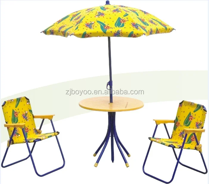 Kids Children Patio Set 2 Chairs 1 Table 1 Umbrella View Patio Chair Boyoo Product Details From Zhejiang Boyoo Leisure Products Co Ltd On Alibaba Com