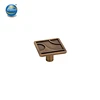 Classical door hardware square shape design pull knob