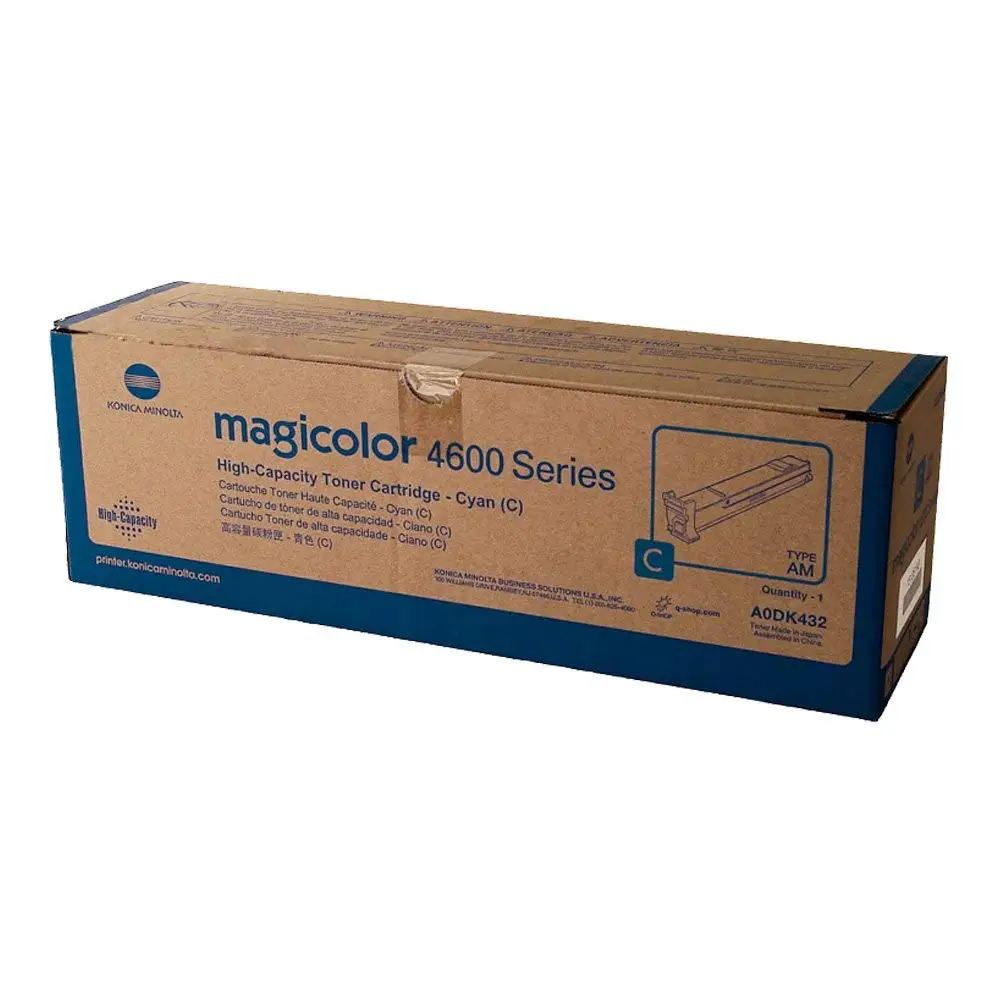 Get Quotations · KONICA MINOLTA MAGICOLOR 4695MF Cyan Original Toner (8,000  Yield) Cheap Minolta Magicolor 2300dl ...