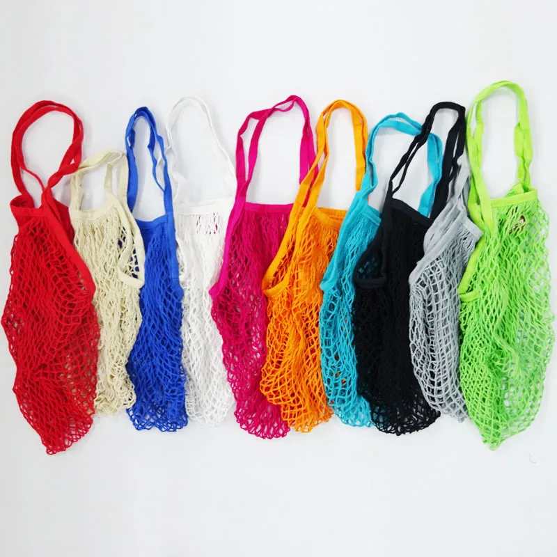 Natural Cotton Mesh Bag With Biodegradable,Recyclable Packaging,Machine
