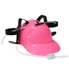 New colorful plastic beverage hat Beer and Soda Water Drinking Helmet beer helmet drinking hat