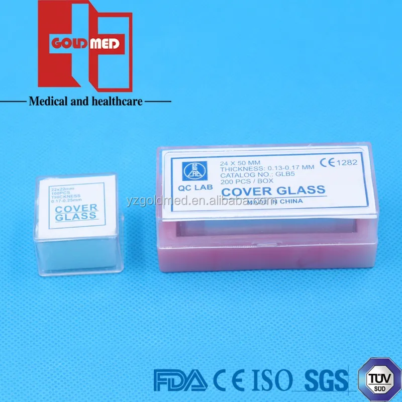 Microscope Glass Cover Slip/cover Glass Buy Cover Slips Glass