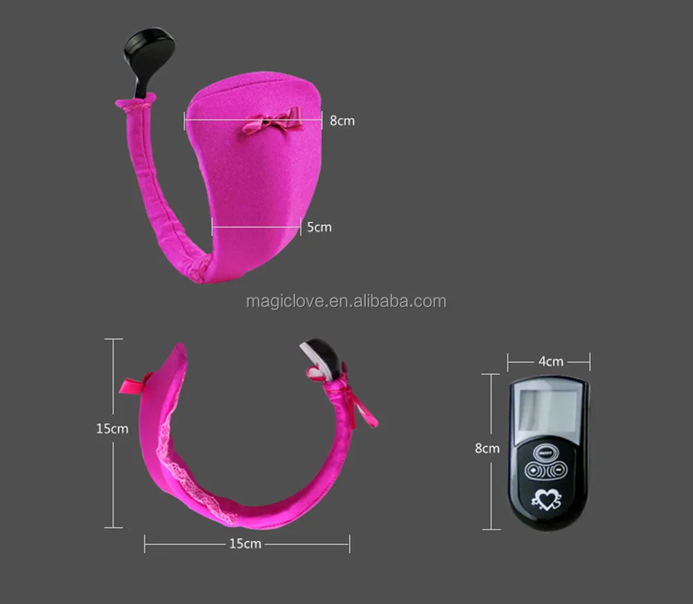 Hot 10 Speed Vibrating Panties Wireless Remote Control Strap On C