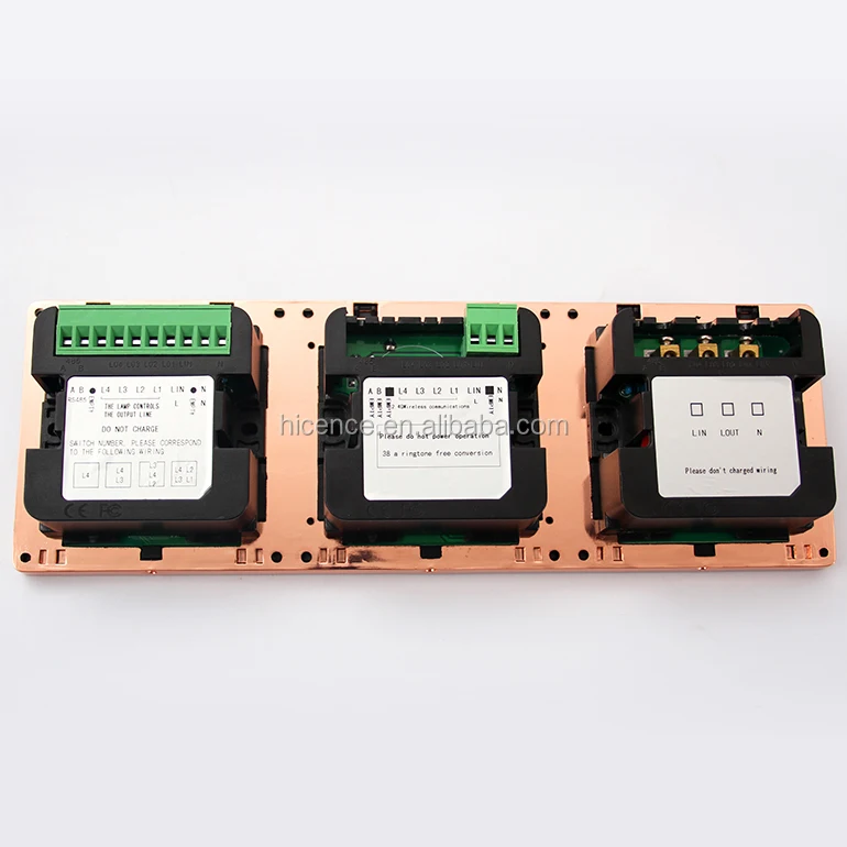 Hotel Key Card Light Switch Entrance Panel Exhaust Fan Led Touch Button