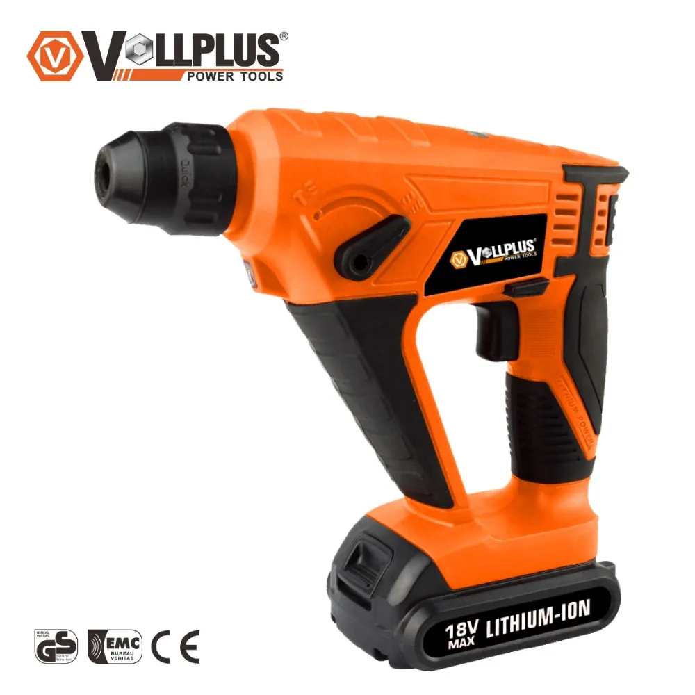Vollplus Vpcd2062 18v High Quality Big Cordless Power Tools Hammer