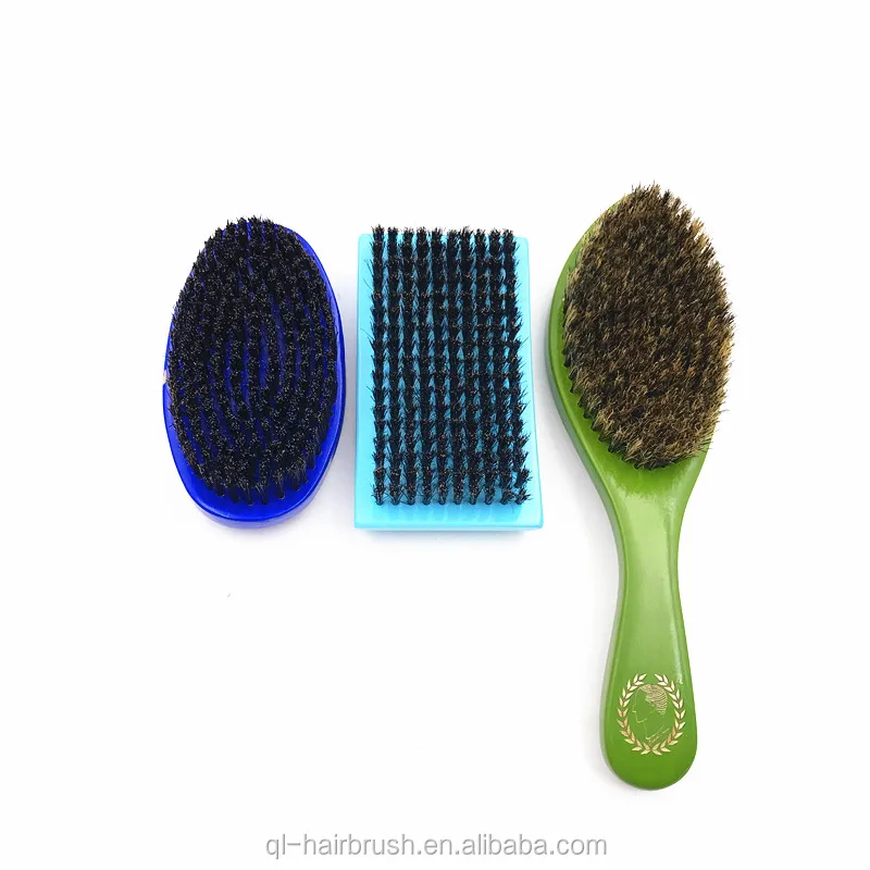 firm boar bristle hair brush