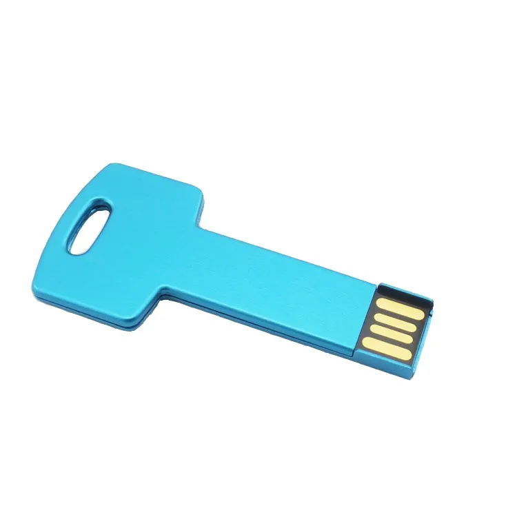 Hot Metal Key USB Pendrive USB Flash Drive With Free Laser Logo - ANKUX.COM