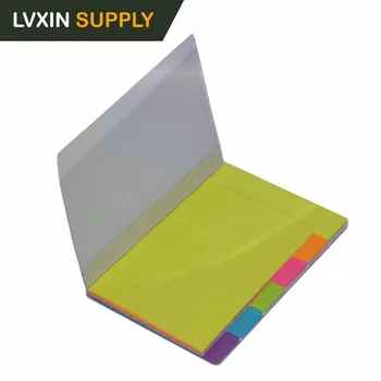 Divider Sticky Notes 60 Ruled Custom Paper Note Book School 4 X 6 Sticky Notes 60 Ruled Custom Paper
