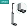 Sonka touch screen health scale foldable bmi height weight vending machine
