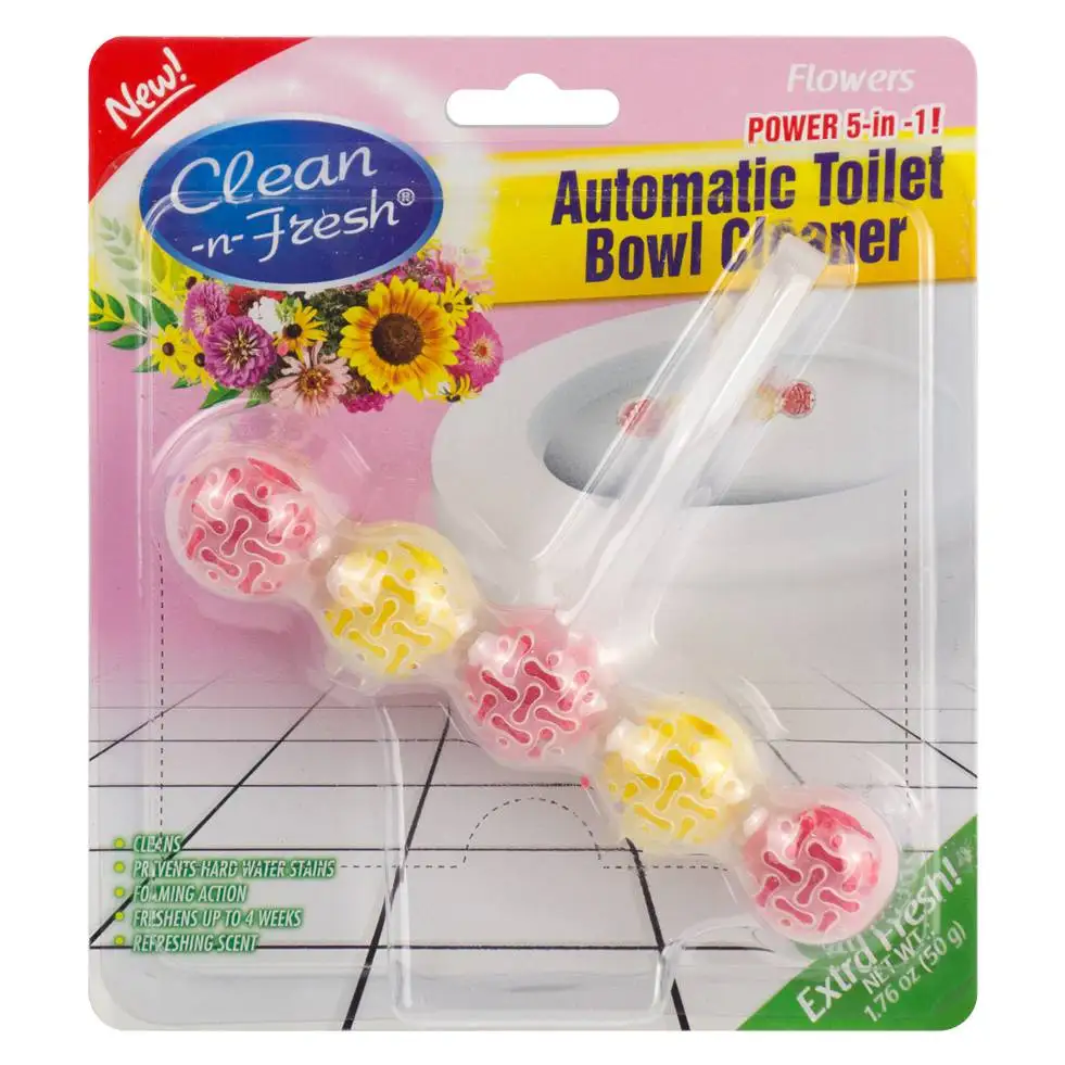 New Colorful 5 Ball Hanging Flush Toilet Clean / Wc Foam Type Air