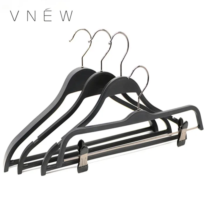 China Zara Style PP Plastic Hangers full sets for Garment Clothes